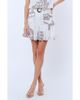 CIEBON CIEBON Sayla Leaf Embroidery Miniskirt - 1