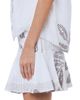 CIEBON CIEBON Sayla Leaf Embroidery Miniskirt - 2
