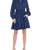 CIEBON CIEBON Serane Eyelet Embroidery Long Sleeve Minidress - 1