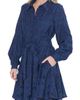 CIEBON CIEBON Serane Eyelet Embroidery Long Sleeve Minidress - 4