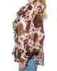 CIEBON CIEBON Sienna Animal Print Ruffle Top - 3