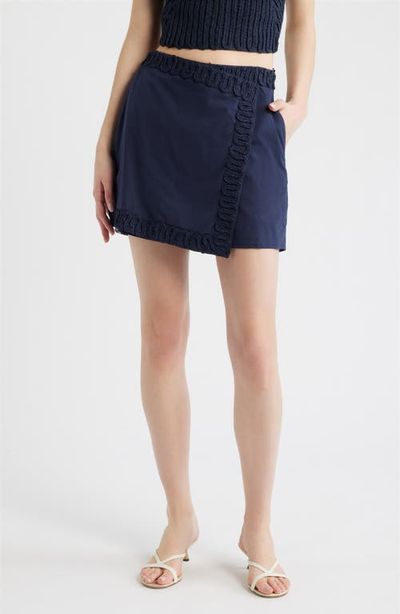 CIEBON CIEBON Silla Embroidery Detail Cotton Skort