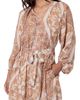 CIEBON CIEBON Sonia Metallic Long Sleeve Minidress - 4