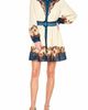 CIEBON CIEBON Teya Long Sleeve Belted Shirtdress - 1