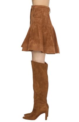 CIEBON CIEBON Tiffany Faux Suede Skirt
