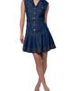 CIEBON CIEBON Vita Topstitch Detail Dress - 1