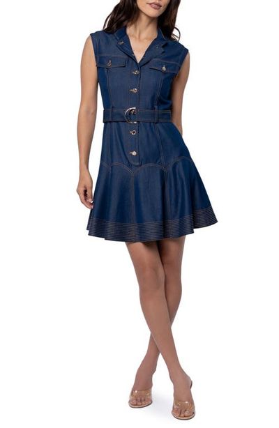 CIEBON CIEBON Vita Topstitch Detail Dress