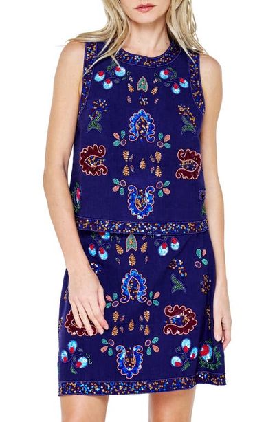 CIEBON CIEBON Viveka Beaded Sleeveless Top