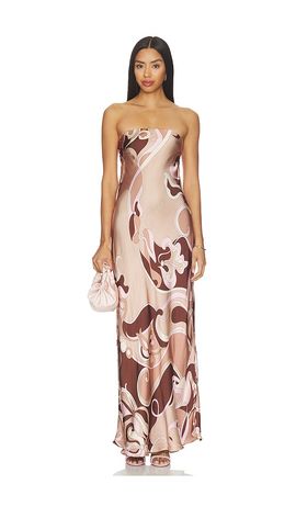 drop waist red dress Ares Drop Waist Maxi Dress