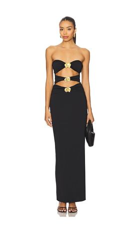 CIN CIN CIN CIN Rome Orchid Maxi Dress