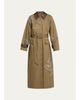Cinq à Sept Almina Embellished Embroidered Trench Coat - 1