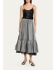 Cinq à Sept Arianne Tiered Drawstring Midi Skirt - 2