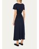 Cinq à Sept Avielle Ruched Boat-Neck Midi Dress - 3