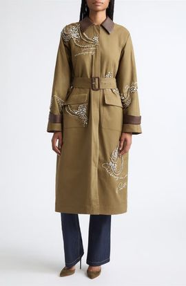 Cinq à Sept Cinq à Sept Almina Embroidered Coat