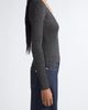 Cinq à Sept Cinq à Sept Aminta Embellished Metallic Pullover Sweater - 3
