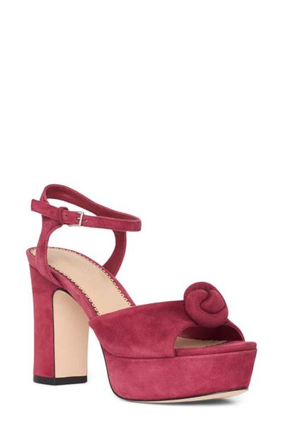 Cinq à Sept Cinq à Sept Arianna Suede Platform Sandal