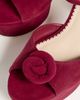 Cinq à Sept Cinq à Sept Arianna Suede Platform Sandals berrywine - 6