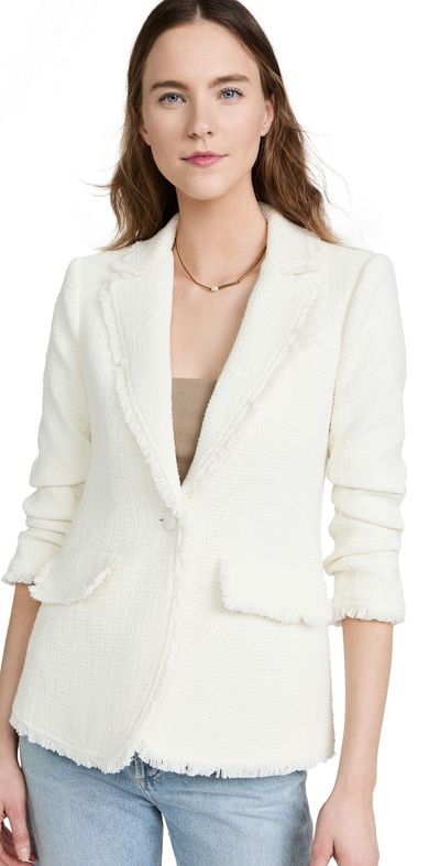 Cinq à Sept Cinq à Sept Boucle Khloe Blazer Gardenia 2