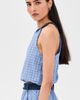 Cinq à Sept Cinq à Sept Cassidi Top Bleu Crush/Ultramarine Multi - 4