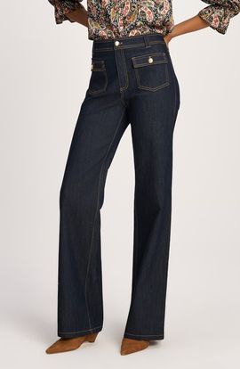 Cinq à Sept Cinq à Sept Cassie Wide Leg Jeans