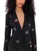 Cinq à Sept Cinq à Sept Crown Jewel Le Petit Karlie Blazer Black/Multi - 1