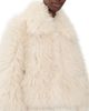 Cinq à Sept Cinq à Sept Curly Lamb Geraldine Coat Dark Gardenia - 1