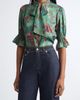 Cinq à Sept Cinq à Sept Fiona Fresco Floral Bow Shirt - 1
