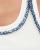 Cinq à Sept Cinq à Sept Fringe Quenta Tank Top White/Twilight - 6