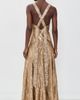 Cinq à Sept Cinq à Sept Gilded Peony Thalie Dress Golden Glow - 3
