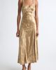 Cinq à Sept Cinq à Sept Gilded Peony Thalie Midi Dress - 1