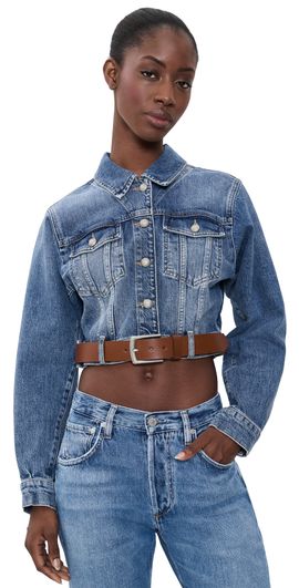 Cinq à Sept Cinq à Sept Graciel Denim Jacket Amberstone