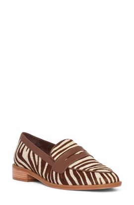 Cinq à Sept Cinq à Sept Gretta Zebra Haircalf Loafer