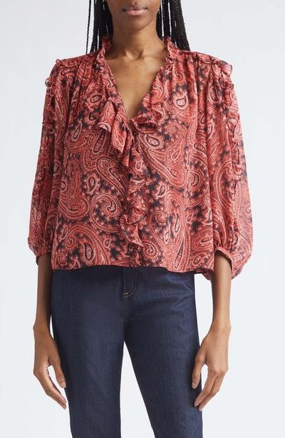 Cinq à Sept Cinq à Sept Hendrix Paisley Zada Top