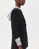 Cinq à Sept Cinq à Sept Hooded Khloe Blazer Black/Heather Grey - 4