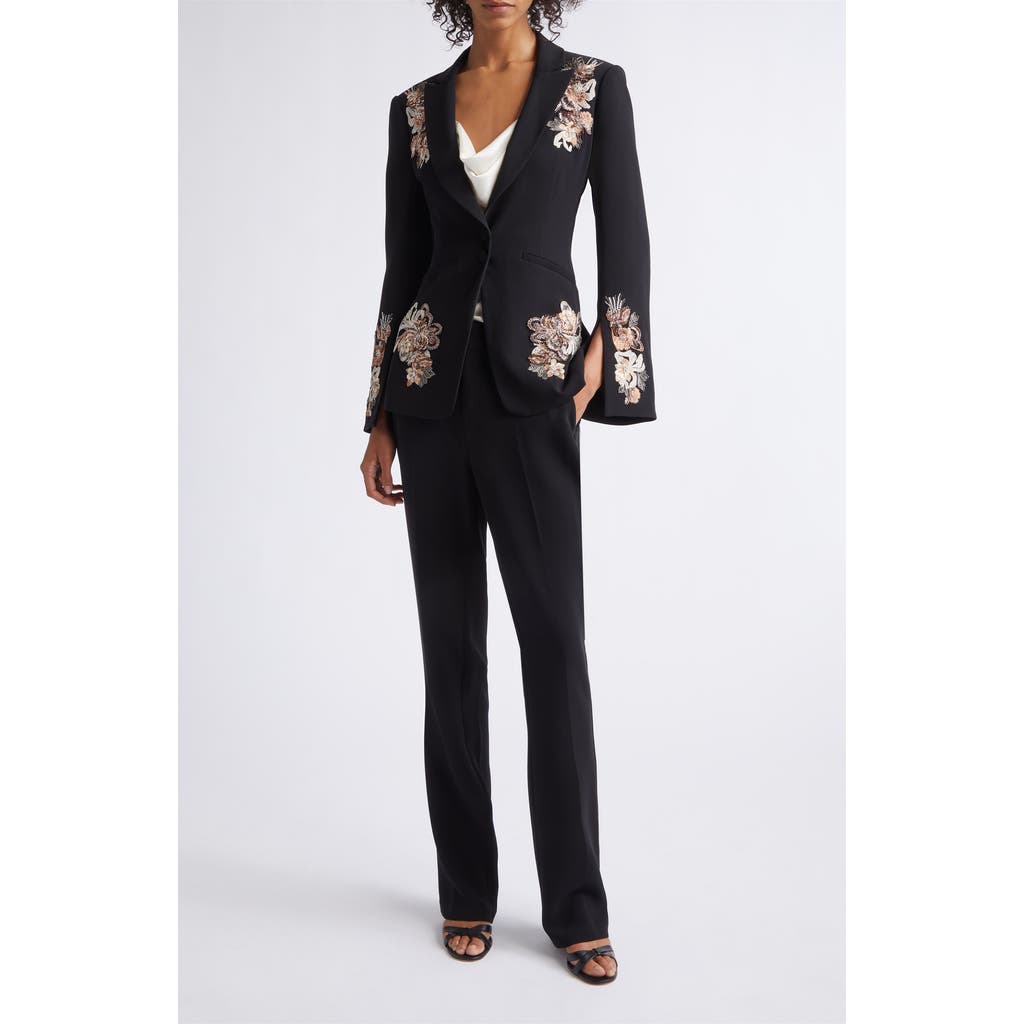 Cinq à Sept Cinq à Sept Isby Beaded Floral Jacket