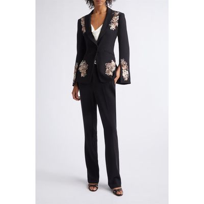 Cinq à Sept Cinq à Sept Isby Beaded Floral Jacket