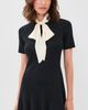 Cinq à Sept Cinq à Sept Janis Mini Dress Black/Gardenia - 2