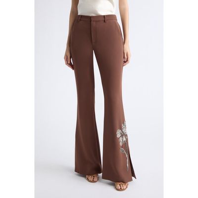 Cinq à Sept Cinq à Sept Jaxyn Gilded Peony Flared Pants