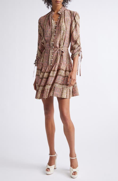 Cinq à Sept Cinq à Sept Junie Pepper Paisley Shirtdress