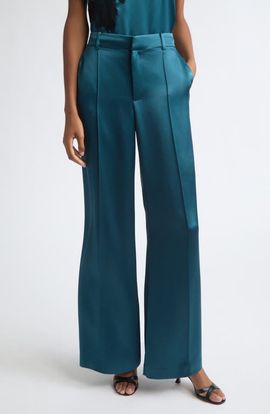 Cinq à Sept Cinq à Sept Jyn Wide Leg Pintuck Pants
