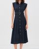 Cinq à Sept Cinq à Sept Karter Denim Dress INDIGO - 2