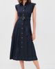 Cinq à Sept Cinq à Sept Karter Denim Dress INDIGO - 5