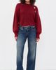 Cinq à Sept Cinq à Sept Keren Baroque Embellished Pullover berrywine - 5