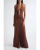 Cinq à Sept Cinq à Sept Kessan Halter Neck Gown - 1