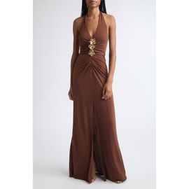 Cinq à Sept Cinq à Sept Kessan Halter Neck Gown
