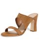 Cinq à Sept Cinq à Sept Kora Suede Sandals Toffee - 1