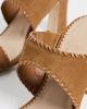 Cinq à Sept Cinq à Sept Kora Suede Sandals Toffee - 6