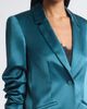 Cinq à Sept Cinq à Sept Kylie Ruched Sleeve Satin Blazer - 5