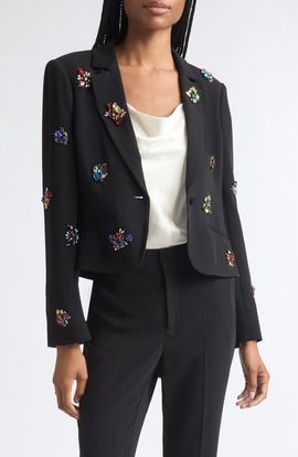 Cinq à Sept Cinq à Sept Le Petit Karlie Crown Jewel Blazer