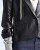 Cinq à Sept Cinq à Sept Le Petit Khloe Faux Leather Blazer - 5